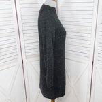 Madewell  Donegal Northfield Mock Neck Sweater Dress Speckled Black Small Photo 3