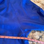 VTG 80s Forecaster Boston Full Length Trench Coat Jacket Size 13/14 Royal Blue Photo 5