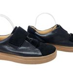 Naturalizer Charlie Sneakers Slip On Shoes Casual Leather Suede Black Size US 11 Photo 3