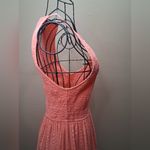 ZARA Womens Cotton Blend Soft Coral Orange Tank Sleeveless Dress Size Small S Photo 5