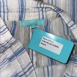 Melissa Odabash blue striped Krissy pants size small Photo 4