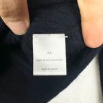 TSE  Cashmere Cardigan Size Medium Navy Blue Quiet Luxury Minimalist Classic Photo 4