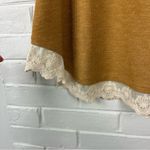 LOGO By Lori Goldstein LOGO Lori Goldstein Waffle Knit Crotchet Trim Top Size XS Photo 5