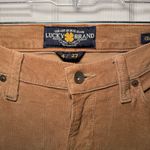 Lucky Brand Woman’s 4 Tan Corduroy Charlie Baby Boot Cut y2k Photo 5