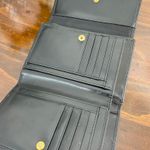 St. John Vintage  Black Leather Women's Wallet Bifold Photo 4