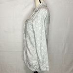 Soft Surroundings  Gray Devine Flannel Pajama Lounge Set Sz XS Knit Photo 4