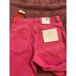 Q2 Premium Denim Women's Medium Straight Cut Bright Pink Jeans NWT Size 4 Photo 5