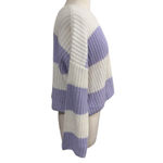 Moon & Maddison Women's moon & madison Sweater, Size S, Lavender and White Photo 2