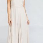 Show Me Your Mumu Jenn Maxi Dress in Cream Show Me the Ring Crisp Size L Photo 0