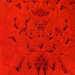 Cynthia Steffe  Size 10 Dress Anya Embroidery Cut Out Shift 3/4 Sleeve Round Neck Photo 3