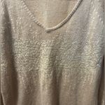 matty m  V-neck sweater with sequin design. Size S Photo 2