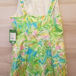 Lilly Pulitzer {2} NWT Fryer Shift Dress Elephant Ears Print Photo 9