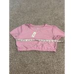 Aerie  Pink SMOOTHEZ Seamless Crop Top T-shirt Bralette‎ XL Photo 4