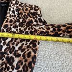 Bebe Blazer Size XXS Cropped Cheetah Leapord Print Career Workwear Party Holiday Photo 3