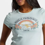 Billabong  Blocky Womens Crop Baby Tee Photo 0