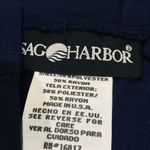 Sag Harbor NWT Womens Size XL 18 Navy Blue Shorts with Belt Loops Elastic Waist Photo 7