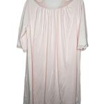 Vintage Shadow Line Pink Nylon‎ Robe Size M Photo 3