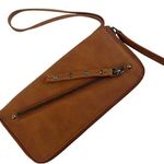 Free People Like New Wristlet Wallet Brown Photo 0