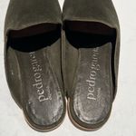 Pedro Garcia Womens Suede Loafer Mule shoes sz 37/7. B64 Green Photo 6