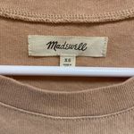 Madewell  ladies sz xs ombre dip dye tan tee Photo 2