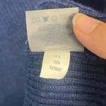 Title Nine  merino wool blend blue sweater tunic boat neck size large Photo 5