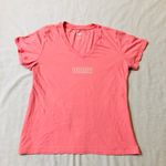 Puma NWOT  Pink Medium Tshirt V Neck Photo 0