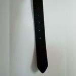 Vintage Cowboy Decor Lonestar Leather Belt with Rhinestone Buckle sz 36 Studded Black Photo 12