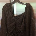 ASTR 💕💕 Sweetheart Neck Long Sleeve Mini Dress ~ Black Large L NWT Photo 13