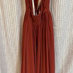 Azazie Terracotta Bridesmaids Dress Photo 1