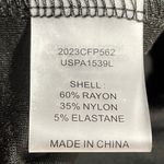 Universal Standard Stephanie Wide Leg Stripe Ponte Pants Black W/Stripe 3XL NWT Photo 9