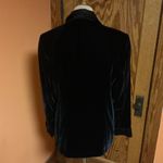 Coldwater Creek  Black Velvet n Satin Dressy Blazer Photo 5