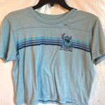 Disney Blue Stitch Crop Top Photo 0