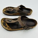 Birkenstock  Gizeh Birko-Flor Sandal Women’s EU 39 US 8-8.5 Slip-On Thong Brown Photo 3