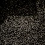 Heart black cold shoulder hairy knit sweater black faux fur balls size L Size L Photo 8