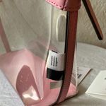 Kate Spade : Pink & Clear Sabine Medium Cosmetic Pouch- travel Photo 10