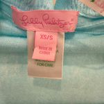 Lilly Pulitzer Light Blue Ruffle Bolero Shrug Sweater XS S Cotton Photo 2