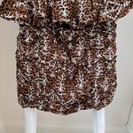 Free The Roses Brown Black White Eyelet Skirt and Top Set SZ Small Photo 2