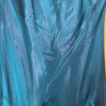 Vintage NWT Morgan & Co Medium Fairycore Mermaid Ethereal Fantasy Prom Gown Blue Photo 13