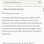 Lands’ End Women’s Square Neck Underwire Tankini Top Size 6 D NWT Red Photo 12