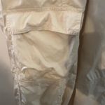 ZARA Women's Beige Cargo Jumpsuit Wide Leg Relaxed Fit Size S NWOT Photo 5