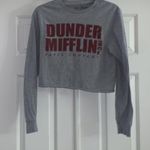 The office crop top Gray Photo 0