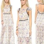 Free People NEW Limited Edition Cherry Blossom Maxi Dress Romantic Lace Coquette Photo 1
