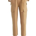 & Other Stories & Other Stories Relaxed Utility Pocket Trousers Cargo Pants Beige Size 6 Photo 0