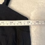 Free People  Ribbed  Bodysuit Black Square Neck Thong Size S Photo 3