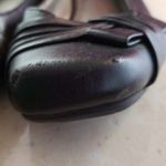 Kenneth Cole  Reaction Square Toe Black Ballet Flats with Bow Detail Size 6 Photo 5