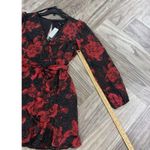 City Triangles Womens Floral Print Glitter Fit & Flare Dress Juniors Size 9 Photo 8