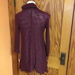 DKNY NWT burgundy turtleneck sweater Photo 9