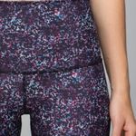 Lululemon Wunder Under leggings Color: Ricky Road Gusto Blue Bumble Berry 4 EUC Photo 1