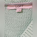 Loft  Mint Green Chunky Knit Sweater, size L  Orig $65 Relaxed Layering Photo 5
