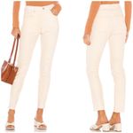 Free People Free People We The Free Velvet Ivory Skinny Jeans Size 27 Photo 1